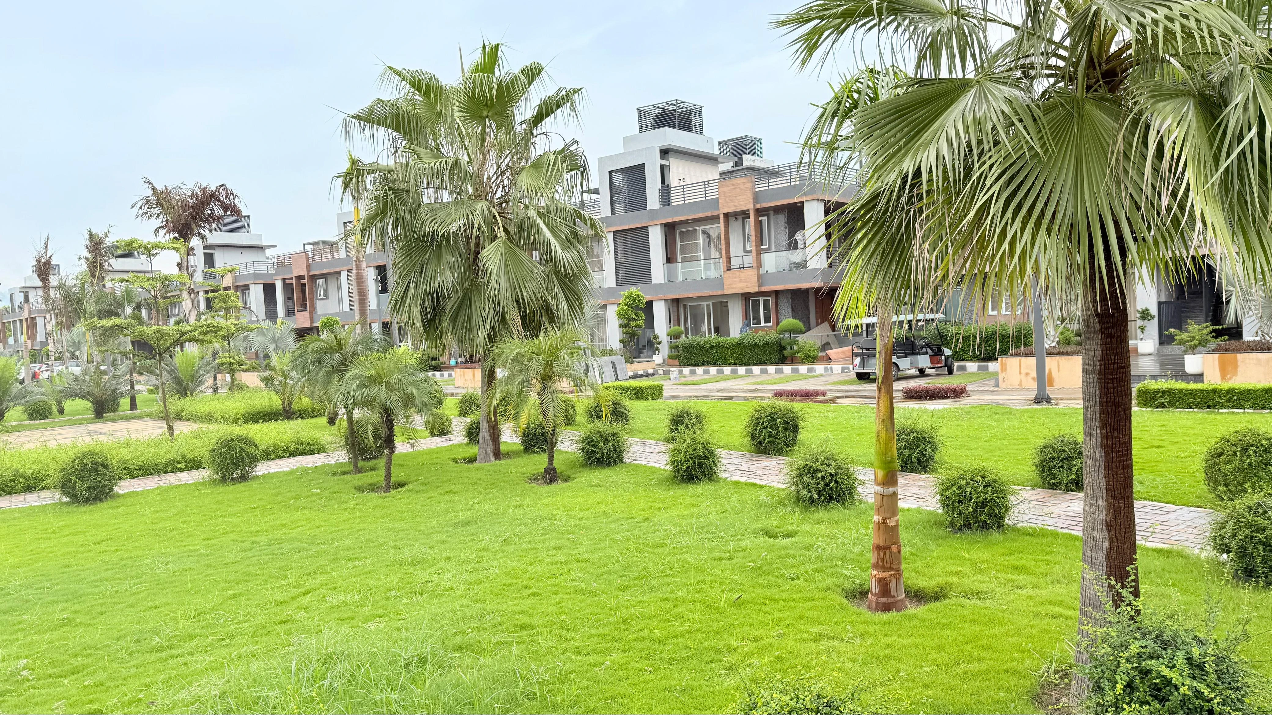 Farmhouse & Resort Landscaping Services India | Green Valley Plants